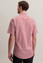 Regular Chemise d'affaires carreaux in Rouge |  Seidensticker Onlineshop