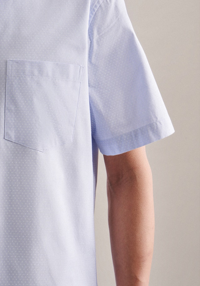 Oxford Business Shirt in Regular with Kent-Collar and extra short arm in Light Blue |  Seidensticker Onlineshop
