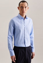 Slim Chemise d'affaires Imprimé in Bleu Clair |  Seidensticker Onlineshop