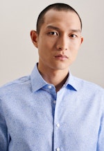 Slim Chemise d'affaires Imprimé in Bleu Clair |  Seidensticker Onlineshop