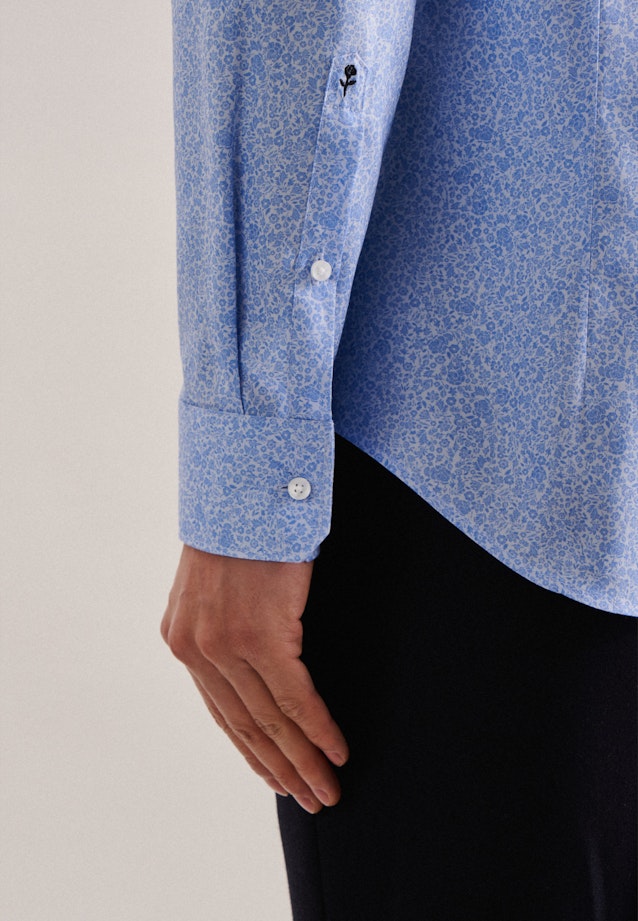 Slim Chemise d'affaires Imprimé in Bleu Clair |  Seidensticker Onlineshop
