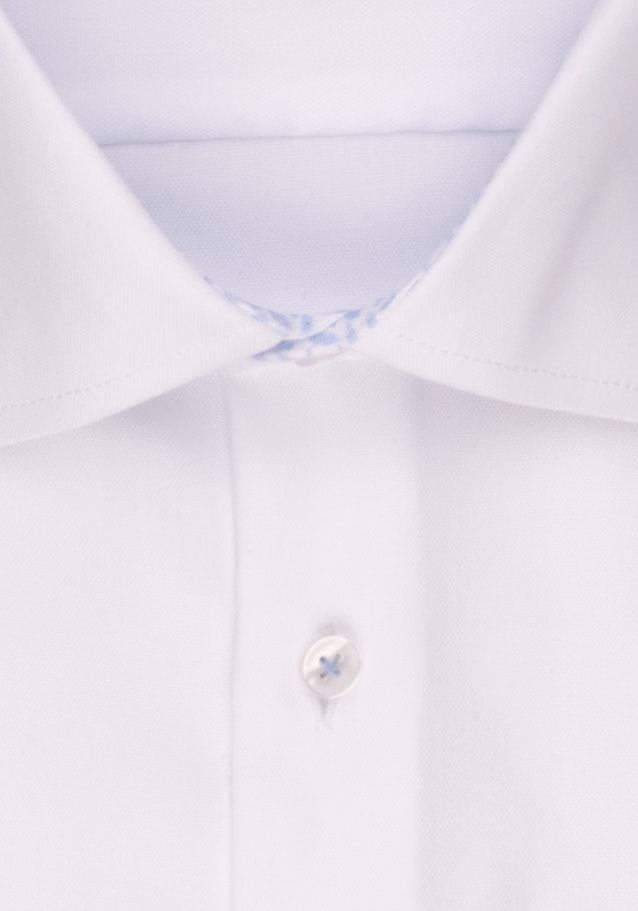 Non-iron Oxford Business Shirt in Shaped with Kent-Collar in White |  Seidensticker Onlineshop