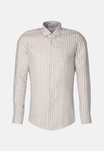 Shaped Chemise d'affaires rayures in Marron |  Seidensticker Onlineshop