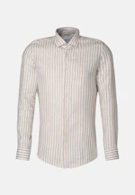 Shaped Chemise d'affaires rayures in Marron |  Seidensticker Onlineshop