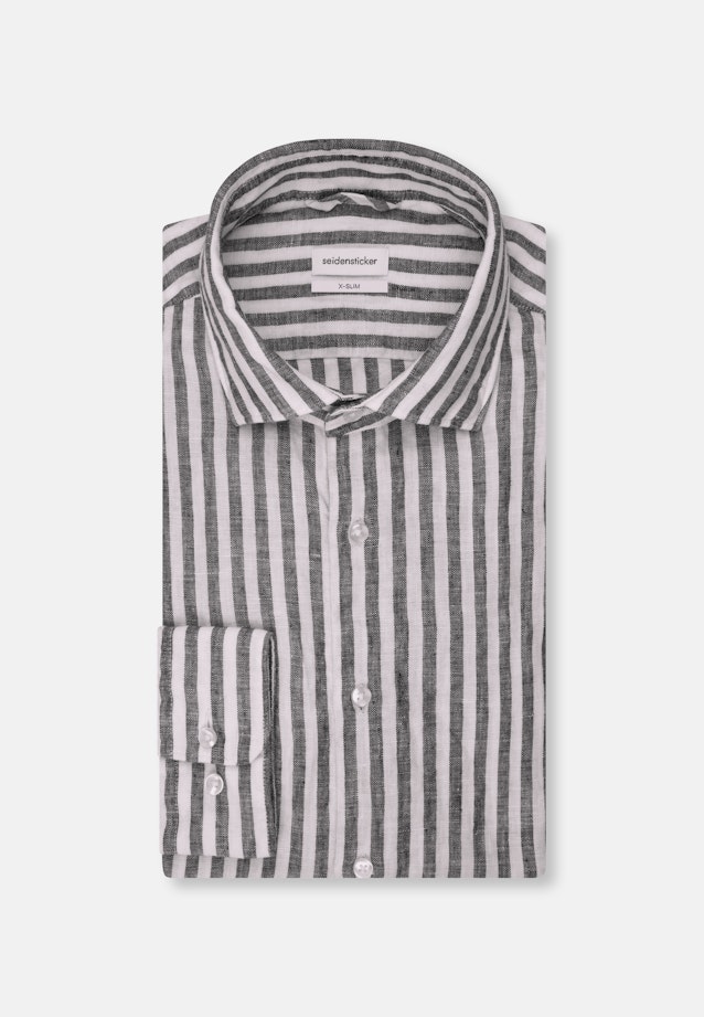 Shaped Chemise d'affaires rayures in Bleu Foncé |  Seidensticker Onlineshop