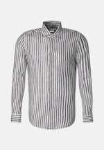 Shaped Chemise d'affaires rayures in Bleu Foncé |  Seidensticker Onlineshop