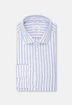 Shaped Chemise d'affaires rayures in Bleu Clair |  Seidensticker Onlineshop