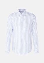 Shaped Chemise d'affaires rayures in Bleu Clair |  Seidensticker Onlineshop