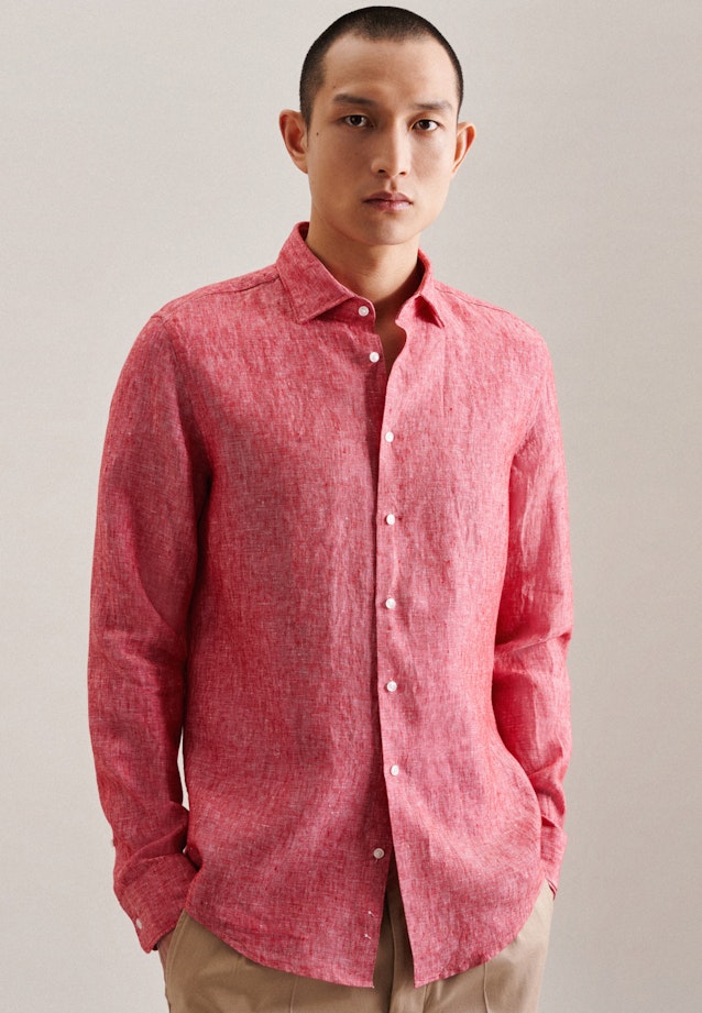 X-Slim Business shirt Uni in Red |  Seidensticker Onlineshop