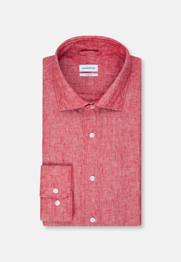 X-Slim Chemise d'affaires Uni in Rouge |  Seidensticker Onlineshop