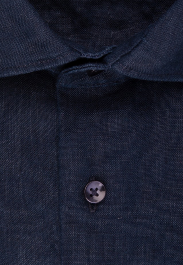 X-Slim Business shirt Uni in Dark Blue |  Seidensticker Onlineshop