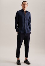 X-Slim Business shirt Uni in Dark Blue |  Seidensticker Onlineshop