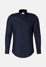 X-Slim Business shirt Uni in Dark Blue |  Seidensticker Onlineshop