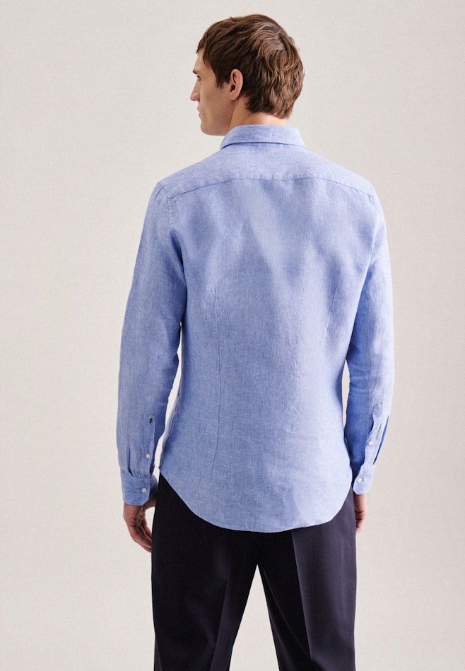 Business Shirt in X-Slim with Kent-Collar in Light Blue | Seidensticker online shop