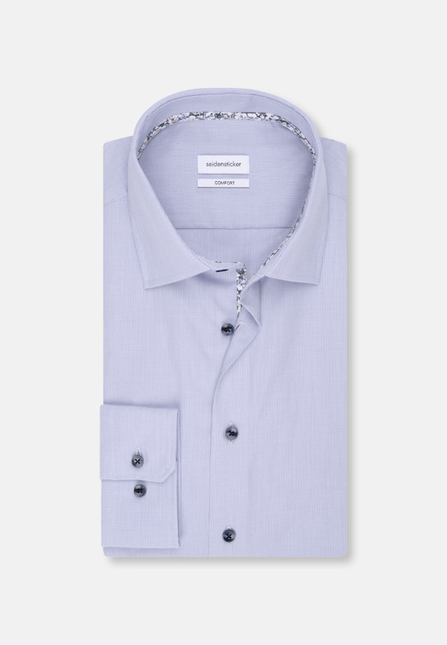 Comfort Business Hemd Uni in Hellblau |  Seidensticker Onlineshop