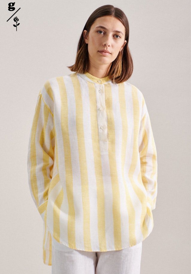 Linen Long Blouse in Yellow | Seidensticker Onlineshop