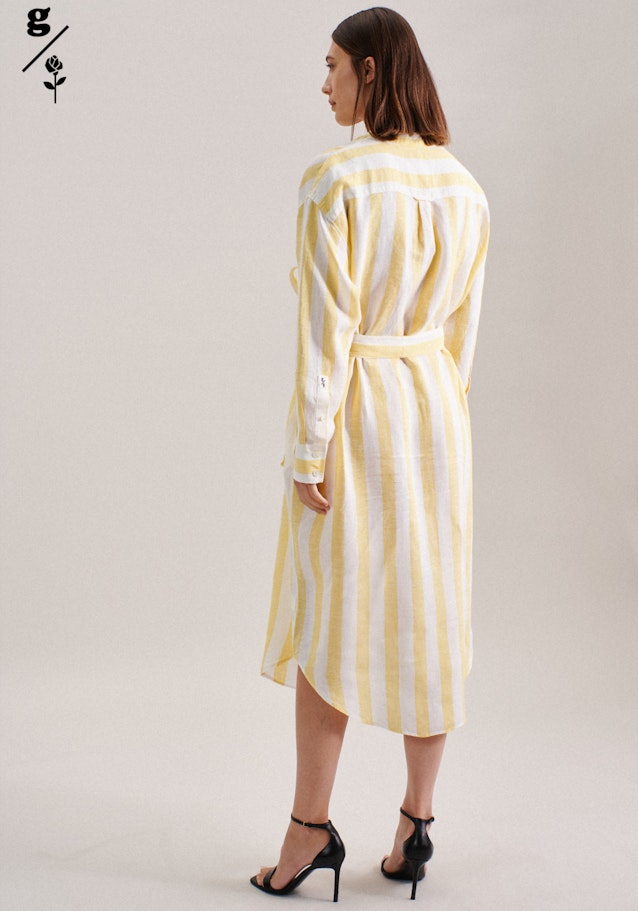 Collar Dress in Yellow |  Seidensticker Onlineshop