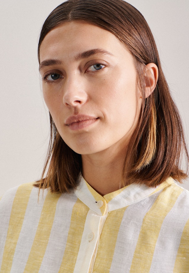 Leinen Maxi Kleid in Gelb |  Seidensticker Onlineshop