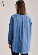 Denim Long Blouse in Light Blue |  Seidensticker Onlineshop