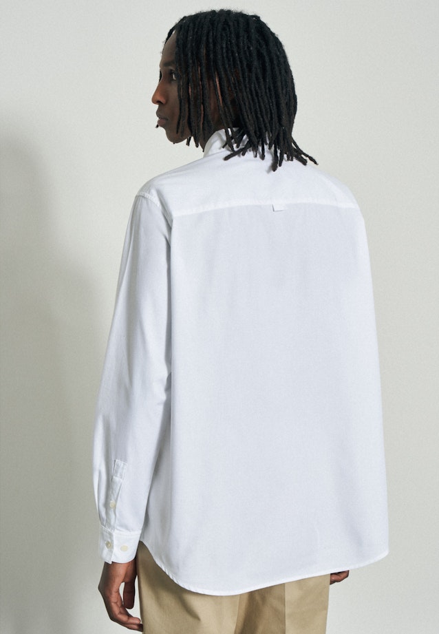 Casual overhemd Regular in Wit |  Seidensticker Onlineshop
