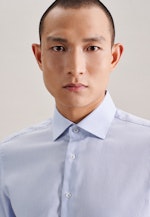 Slim Chemise d'affaires rayures in Bleu Clair |  Seidensticker Onlineshop