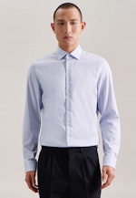 Slim Chemise d'affaires rayures in Bleu Clair |  Seidensticker Onlineshop