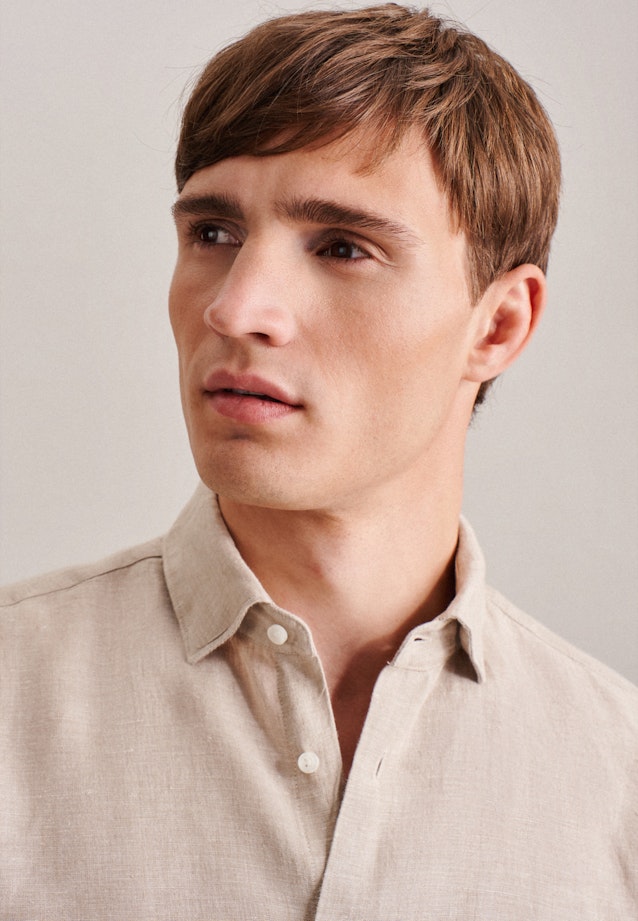 Regular Business Hemd Uni in Braun |  Seidensticker Onlineshop