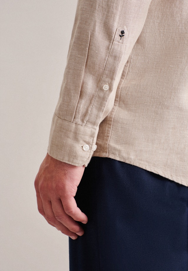 Regular Business Hemd Uni in Braun |  Seidensticker Onlineshop