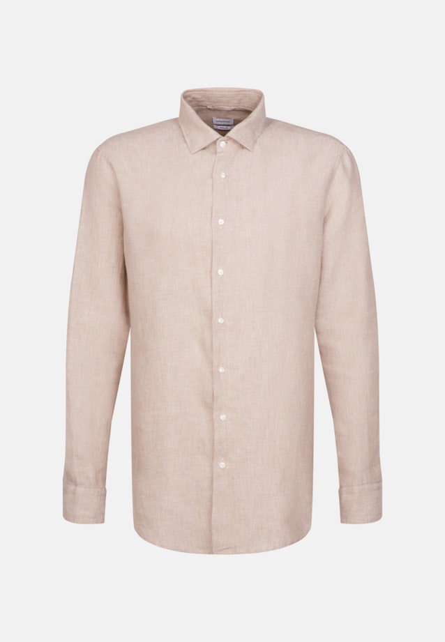 Regular Business Hemd Uni in Braun |  Seidensticker Onlineshop