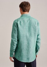 Regular Business shirt Uni in Green |  Seidensticker Onlineshop