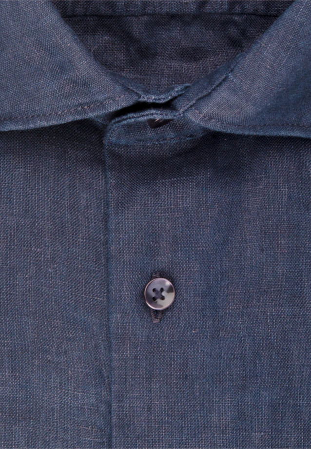 Regular Business shirt Uni in Dark Blue |  Seidensticker Onlineshop