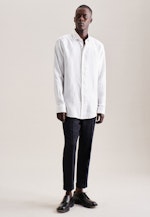 Regular Chemise d'affaires Uni in Blanc |  Seidensticker Onlineshop