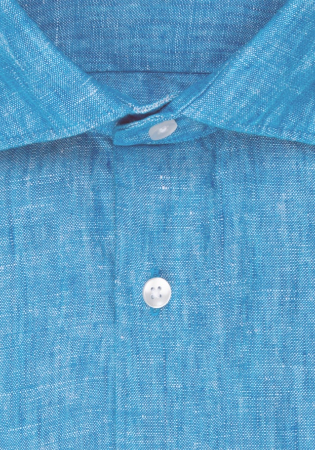 Business overhemd in Regular with Kentkraag in Turquoise |  Seidensticker Onlineshop