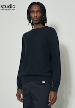 Pullover Regular in Dark Blue |  Seidensticker Onlineshop