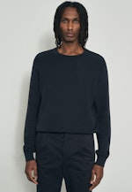 Pullover Regular in Dark Blue |  Seidensticker Onlineshop