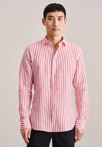 X-Slim Business shirt Stripe in Red |  Seidensticker Onlineshop