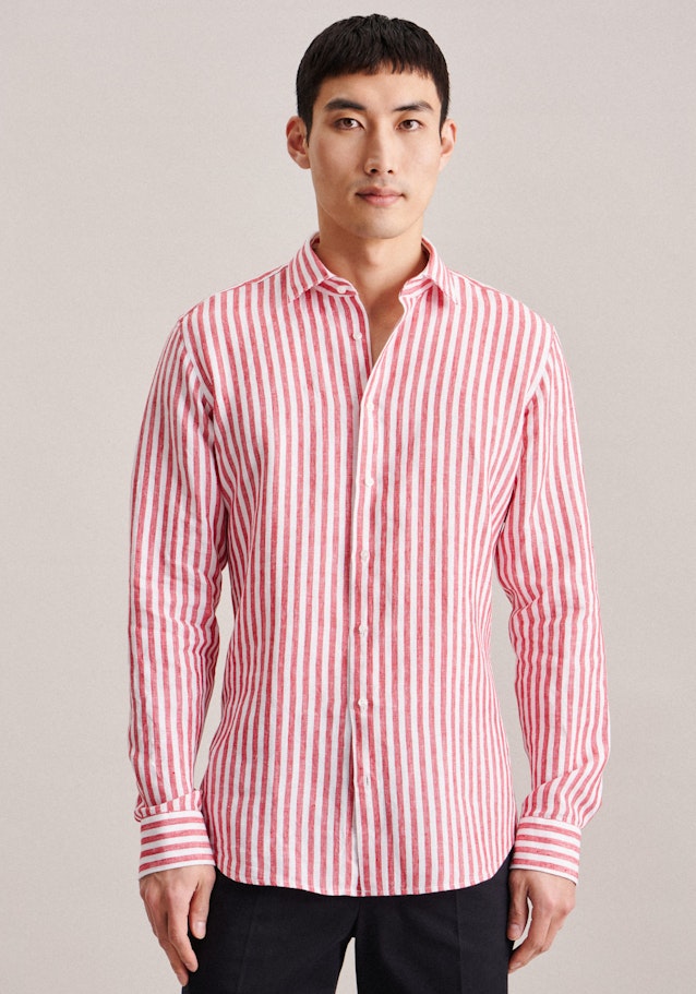 Business Shirt in X-Slim with Kent-Collar in Red | Seidensticker Onlineshop