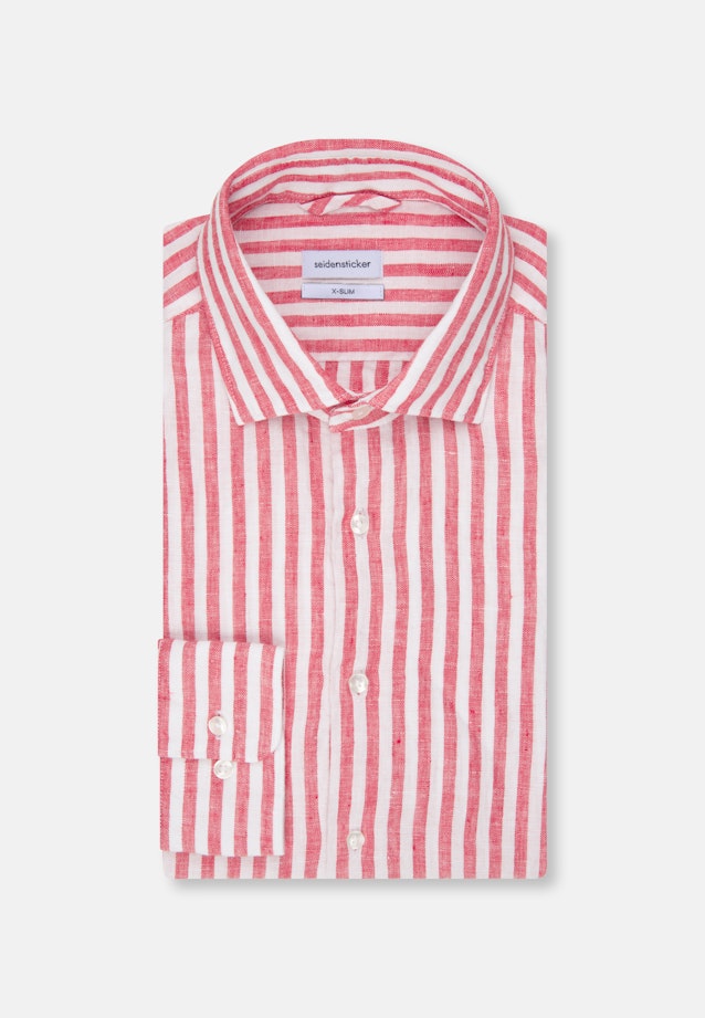 X-Slim Chemise d'affaires rayures in Rouge |  Seidensticker Onlineshop