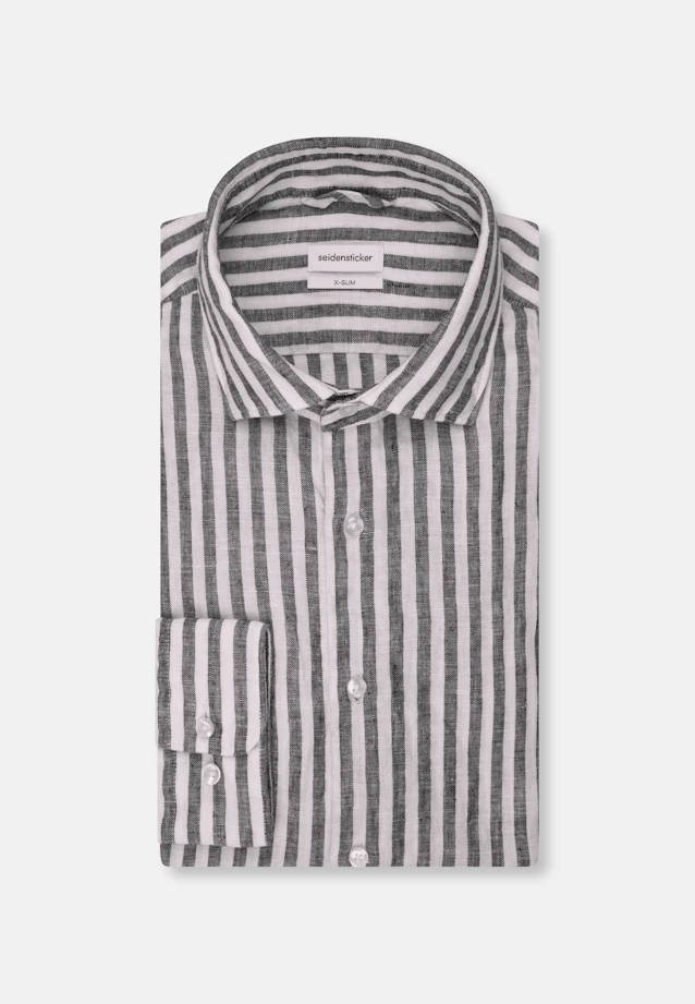 X-Slim Business shirt Stripe in Dark Blue |  Seidensticker Onlineshop