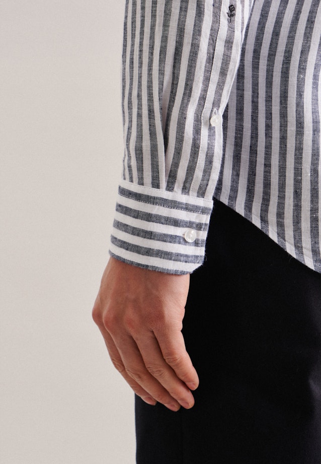 X-Slim Business shirt Stripe in Dark Blue |  Seidensticker Onlineshop