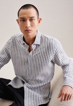 X-Slim Business shirt Stripe in Dark Blue |  Seidensticker Onlineshop