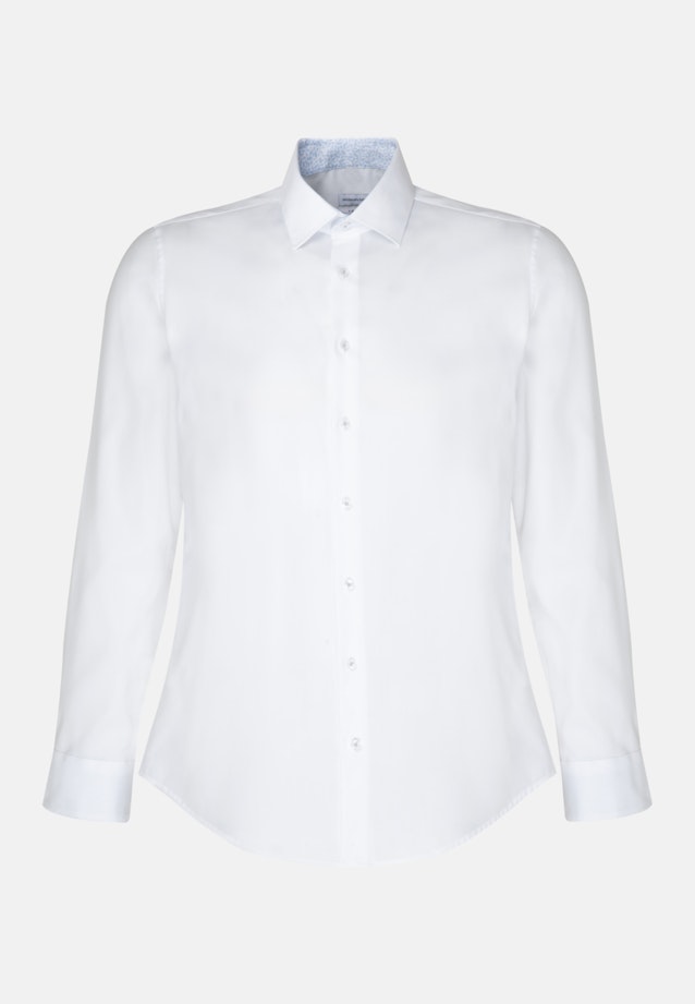 Non-iron Oxford Business overhemd in X-Slim with Kentkraag in Wit |  Seidensticker Onlineshop