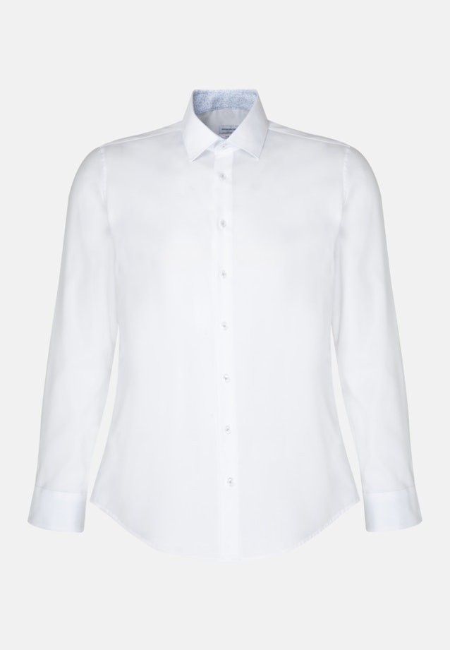 X-Slim Business Hemd Uni in Weiß |  Seidensticker Onlineshop