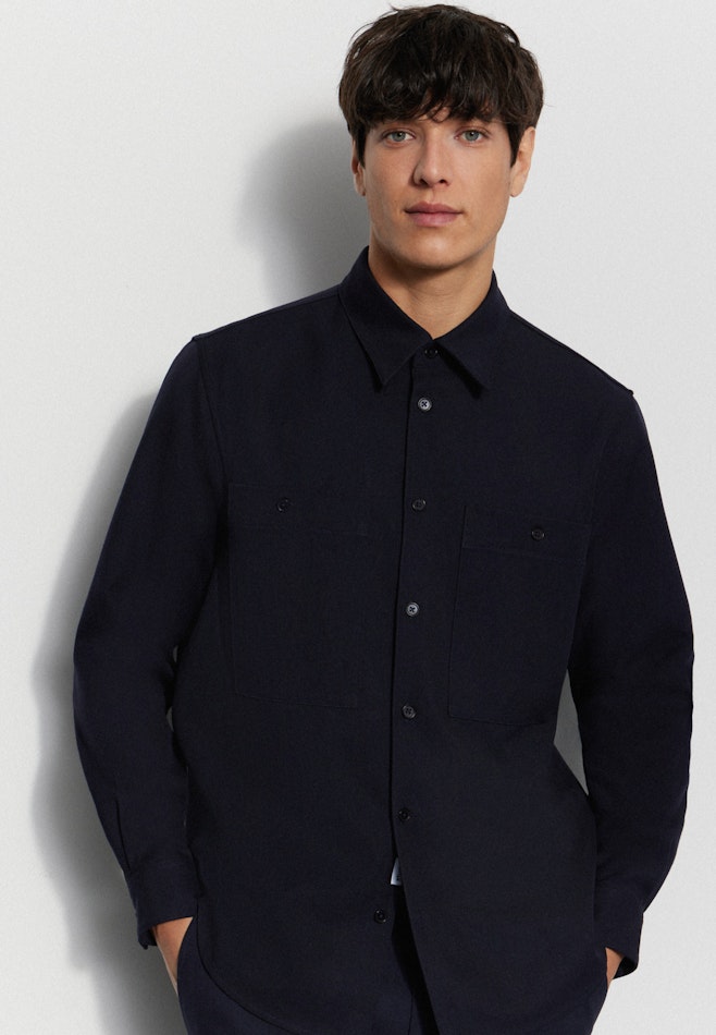 Casual Shirt Regular in Dark Blue | Seidensticker online shop