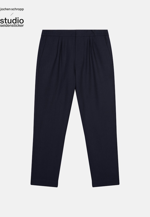 Trousers Regular in Dark Blue | Seidensticker Onlineshop