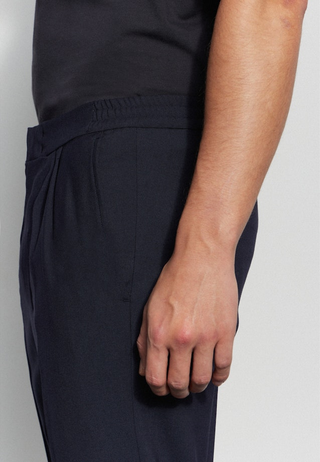 Trousers Regular in Dark Blue |  Seidensticker Onlineshop