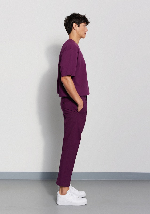 Trousers Regular in Purple |  Seidensticker Onlineshop