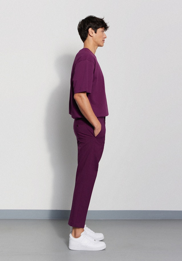 Regular Hose Uni in Lila | Seidensticker Onlineshop