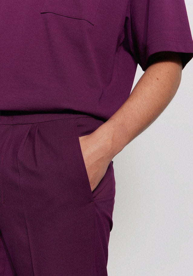 Regular Hose Uni in Lila | Seidensticker Onlineshop