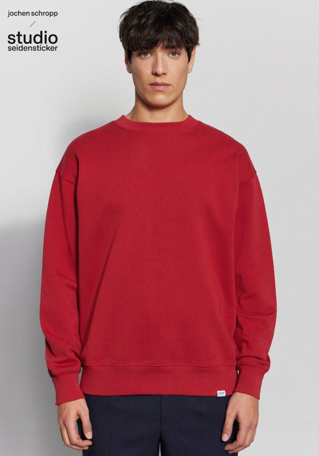 Sweatshirt Oversized in Red |  Seidensticker Onlineshop